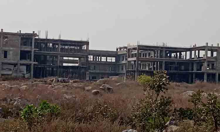 చకచకా నిర్మల్‌ సమీకృత కలెక్టరేట్‌ భవన నిర్మాణం