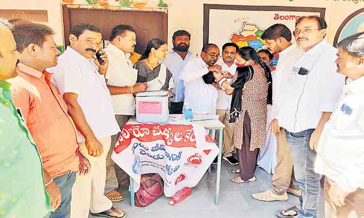 పోలియో రహిత సమాజ నిర్మాణమే లక్ష్యం