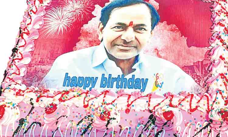 పండుగలా ప్రజా నాయకుడు కేసీఆర్ పుట్టిన రోజు