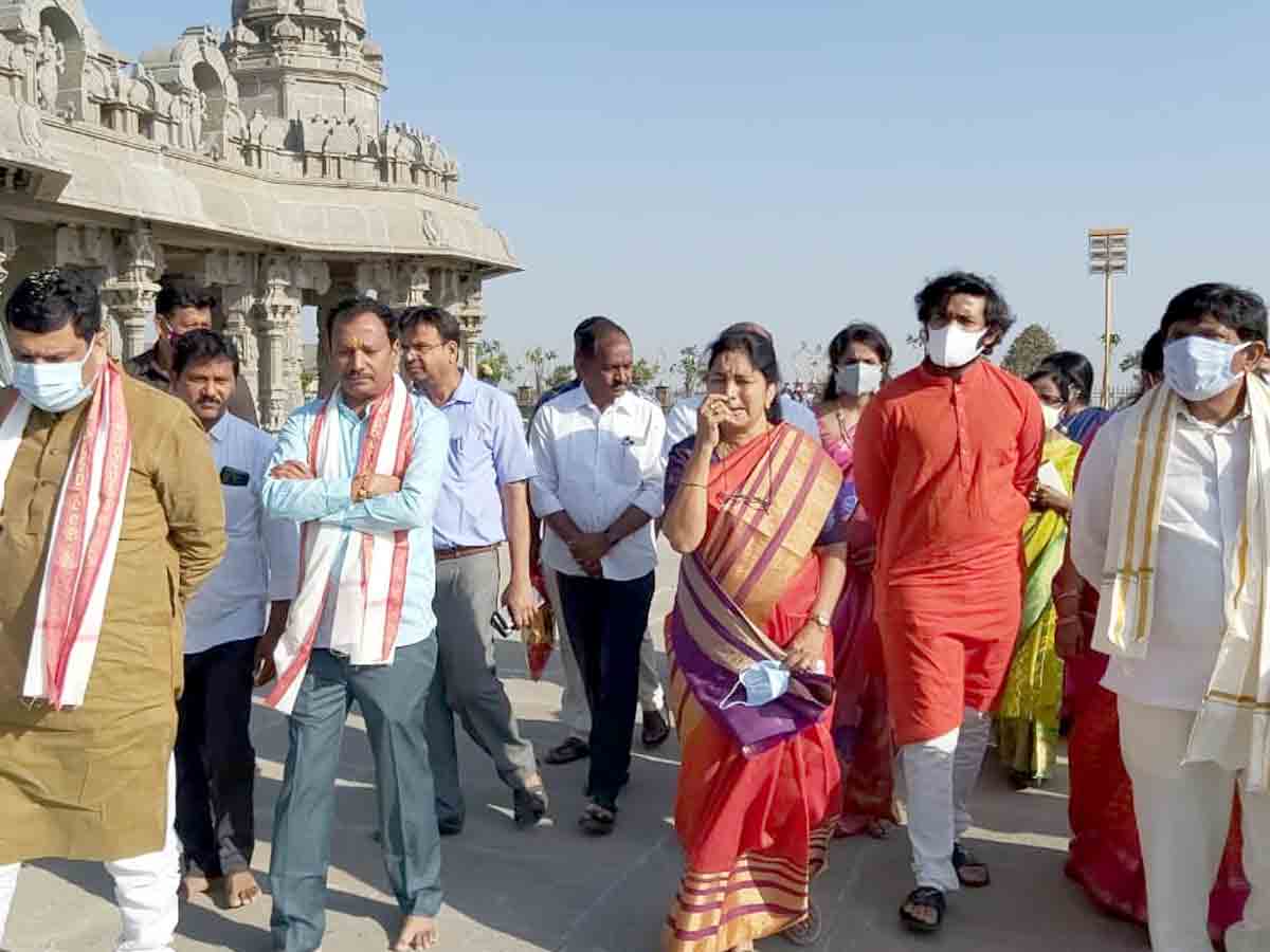 Yadadri temple : సీఎం కేసీఆర్‌ మదిలో బృహత్తర టూరిజం డెస్టినేషన్‌ ఉంది: బోయినపల్లి వినోద్‌కుమార్‌