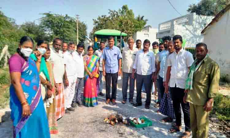 గ్రామాల అభివృద్ధే ప్రభుత్వ ధ్యేయం