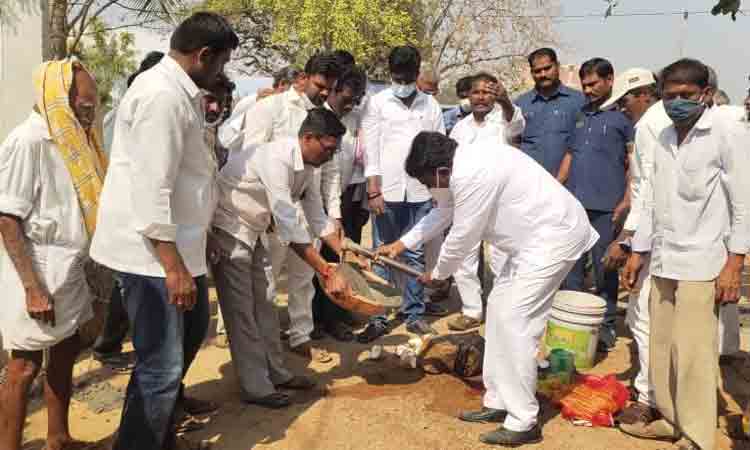 గ్రామాల అభివృద్ధే ప్రభుత్వ ధ్యేయం