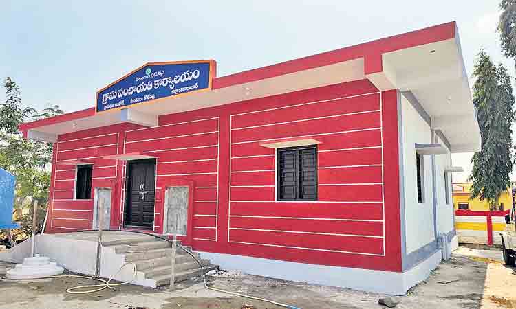 నేడు పంచాయతీ భవనం ప్రారంభం