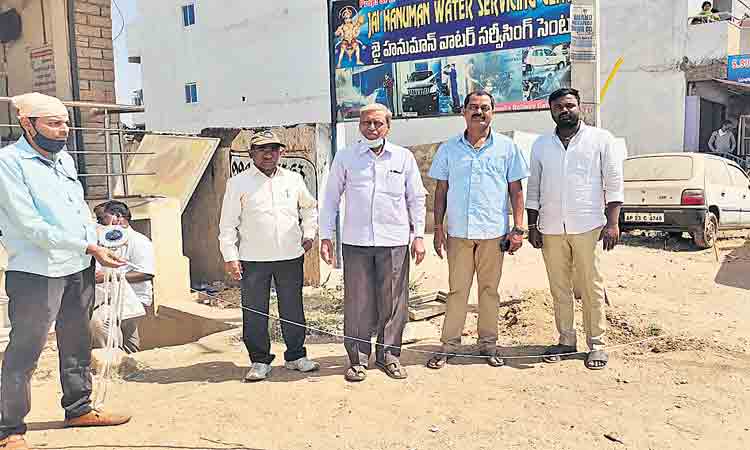 చటాన్‌పల్లి రైల్వే వంతెన నిర్మాణం