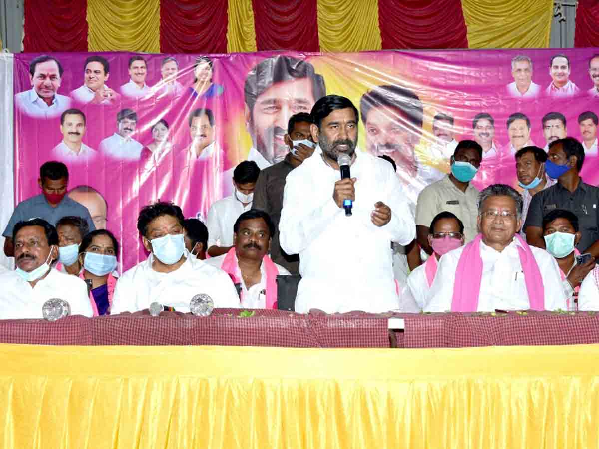 Bhuvanagiri : సంక్షేమ పథకాలను చూసి బీజేపీ ప్రభుత్వం ఓర్వడం లేదు.. మంత్రి జగదీశ్వర్‌రెడ్డి