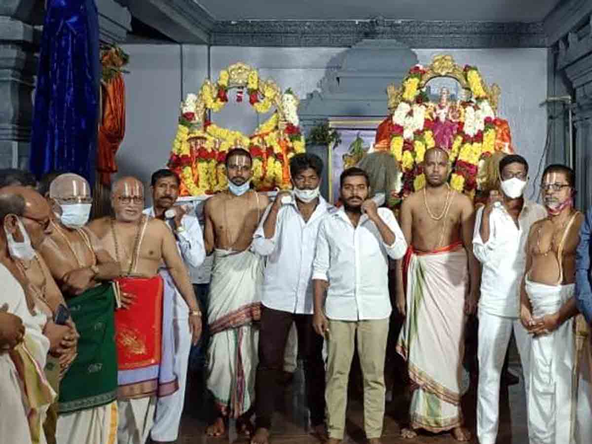 Yadadri temple : కొనసాగుతున్న అధ్యయనోత్సవాలు..