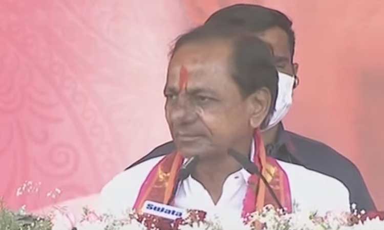 ఎత్తిపోతలకు శంకుస్థాపన చేయడం సంతోషంగా ఉంది : సీఎం కేసీఆర్‌