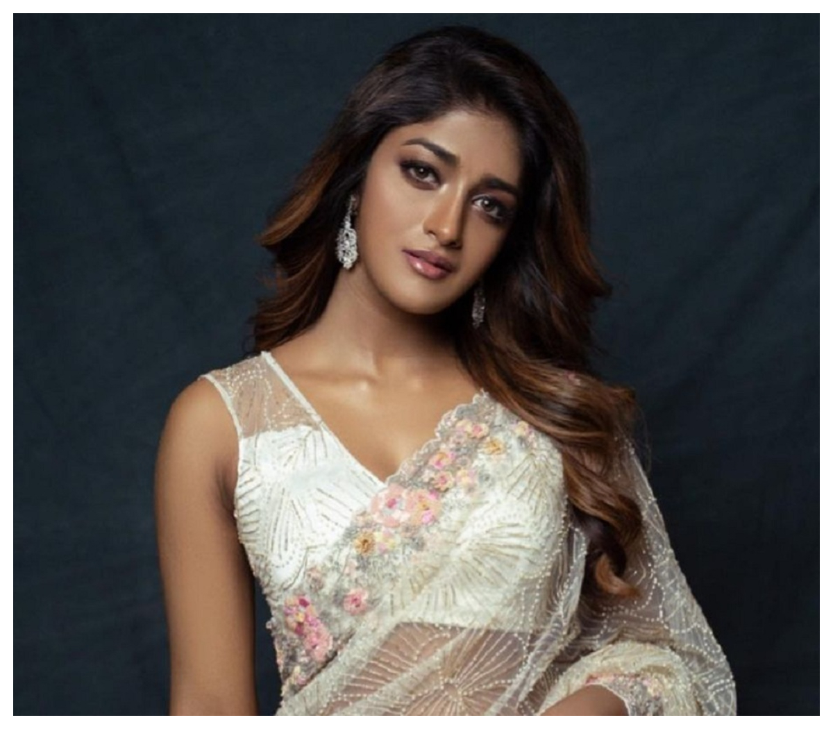 Dimple Hayathi | వైట్ కలర్ శారీలో సోషల్ మీడియాను షేక్ చేస్తున్న డింపుల్ హయతి..