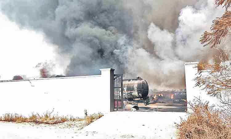 భారీ అగ్ని ప్రమాదం.. కోట్లలో నష్టం