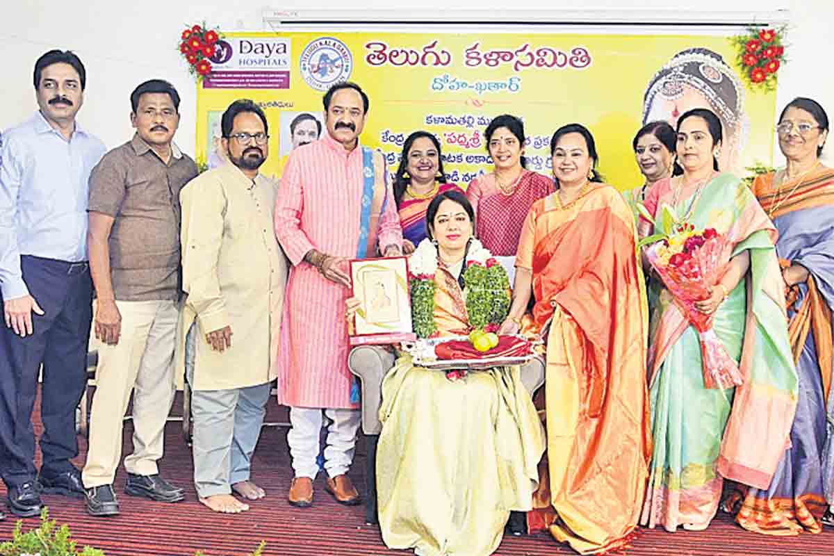 పద్మశ్రీ పద్మజారెడ్డికి ఘన సన్మానం