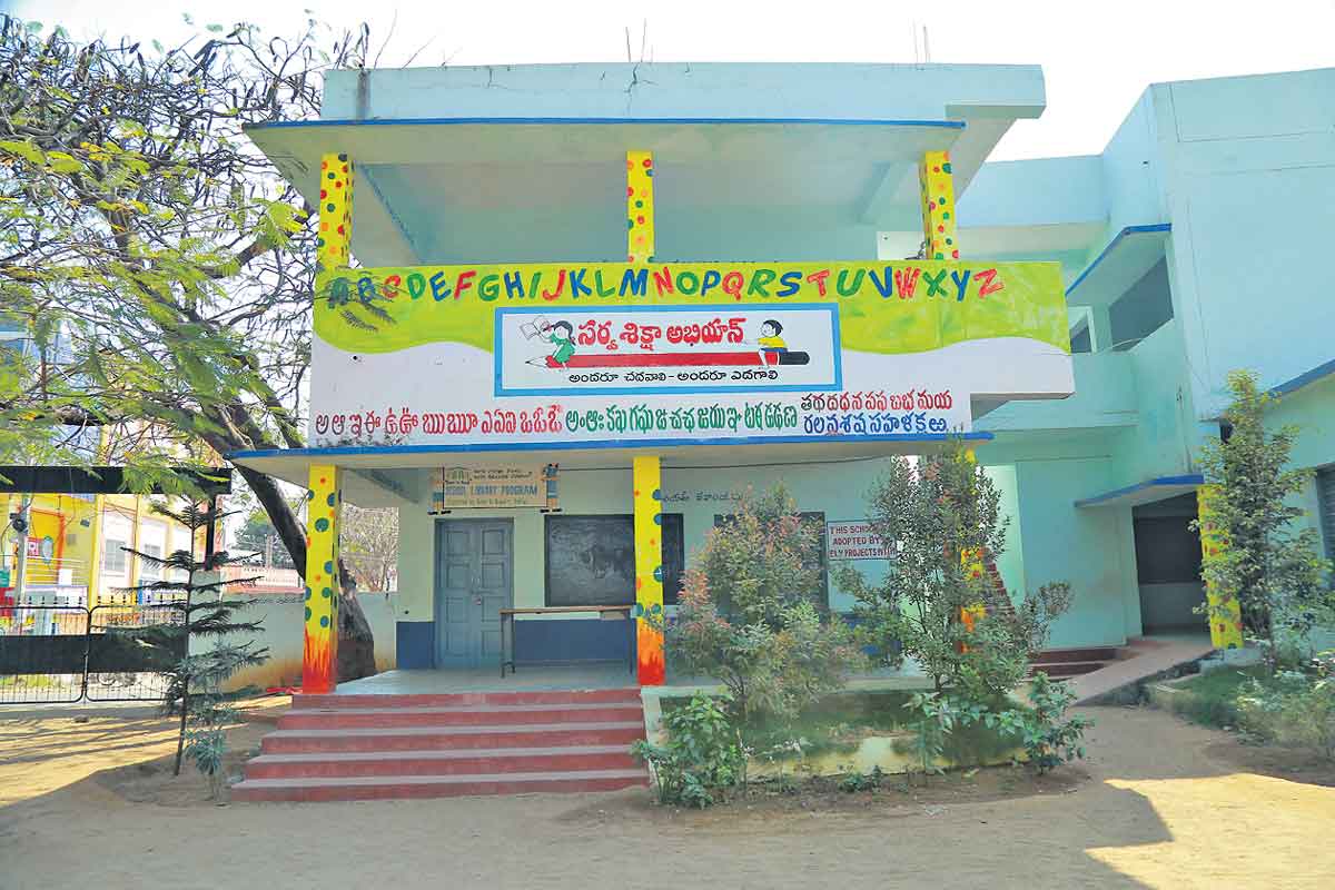 కార్పొరేట్‌కు దీటుగా గుర్రంగూడ ప్రభుత్వ పాఠశాల