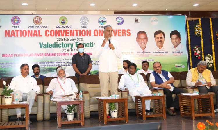 నదుల పరిరక్షణకు సీఎం కేసీఆర్‌ కృషి : మంత్రి హరీశ్‌రావు