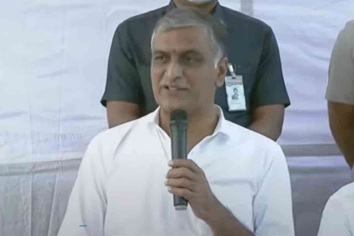 ఏడాదికి 15 వేల మంది క్యాన్స‌ర్ రోగుల‌కు ఉచితంగా చికిత్స : మంత్రి హ‌రీశ్‌రావు