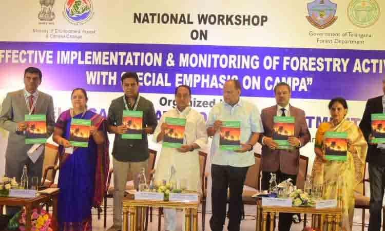 ప్ర‌కృతిని కాపాడుకునేందుకు అనేక చ‌ర్య‌లు : మంత్రి ఇంద్ర‌క‌ర‌ణ్ రెడ్డి