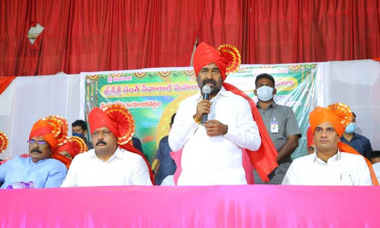 సేవాలాల్‌ జయంతిని అధికారికంగా నిర్వహించింది తెలంగాణ ప్రభుత్వమే : జగదీశ్‌రెడ్డి