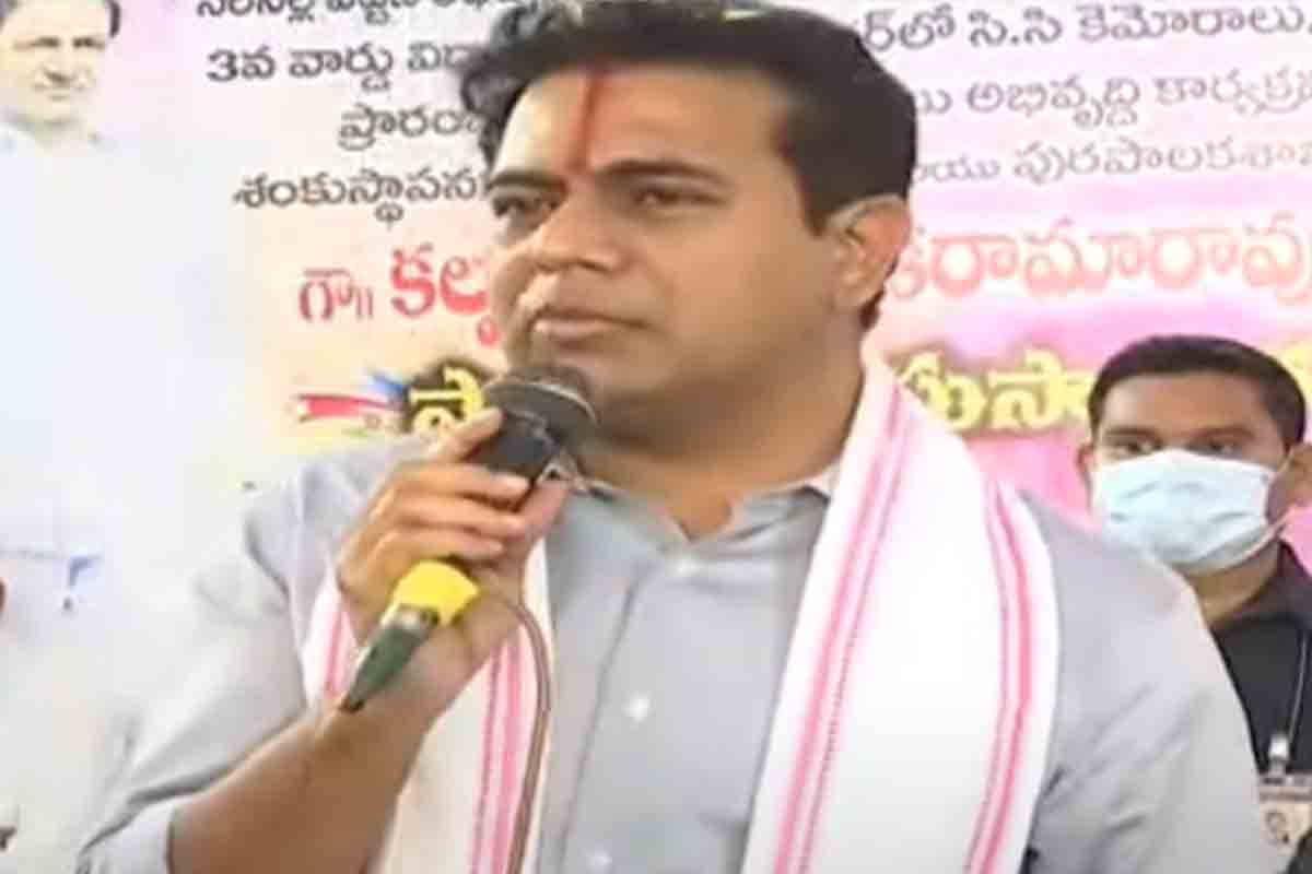 ఇక కేంద్రంపై ఉద్య‌మించాల్సిందే.. అండ‌గా మేం ఉంటాం : మంత్రి కేటీఆర్