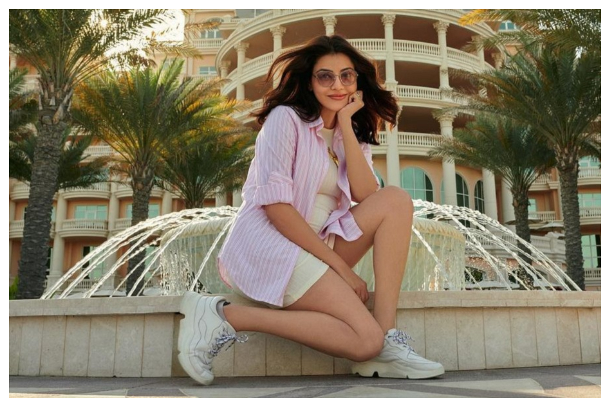 Kajal Aggarwal | క్యూట్ లుక్స్‌తో అదరగొడుతున్న కాజల్ అగర్వాల్..