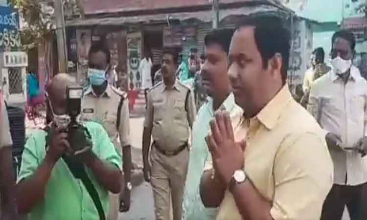 కోడెల శివరాం పాదయాత్రకు పోలీసుల బ్రేక్‌.. సత్తెనపల్లిలో ఉద్రిక్త పరిస్థితులు