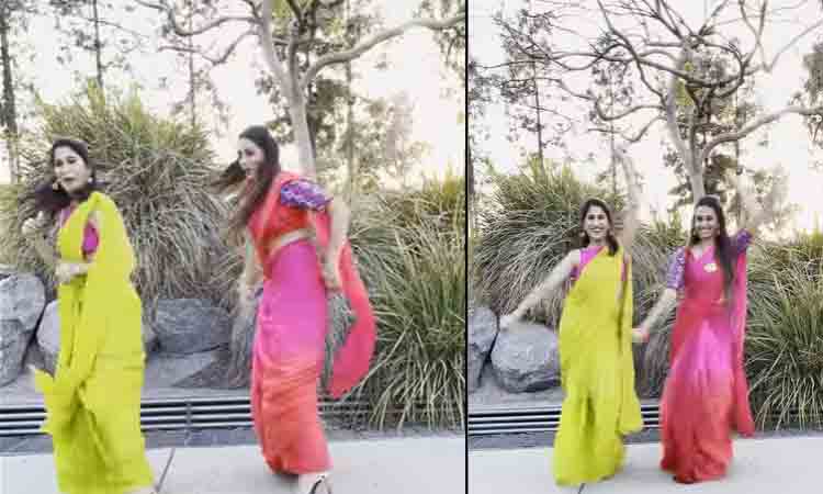 Laya Kacha Badam dance | చీర‌క‌ట్టులో ల‌య డ్యాన్స్ వీడియో..రీఎంట్రీకి సిగ్న‌ల్ ఇచ్చిందా..?