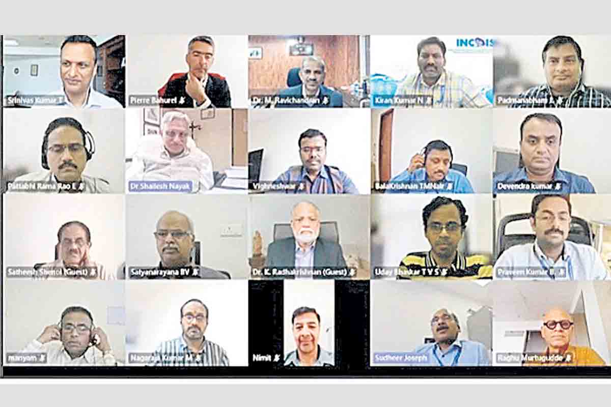 ఆన్‌లైన్‌లో ఇన్‌కాయిస్‌ వ్యవస్థాపక వేడుక