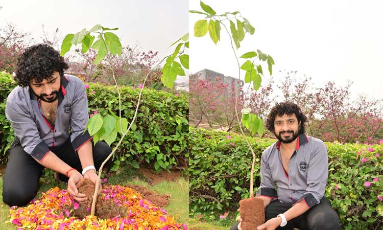 గ్రీన్‌ ఇండియా చాలెంజ్‌లో నటరాజ్‌ మాస్టర్‌