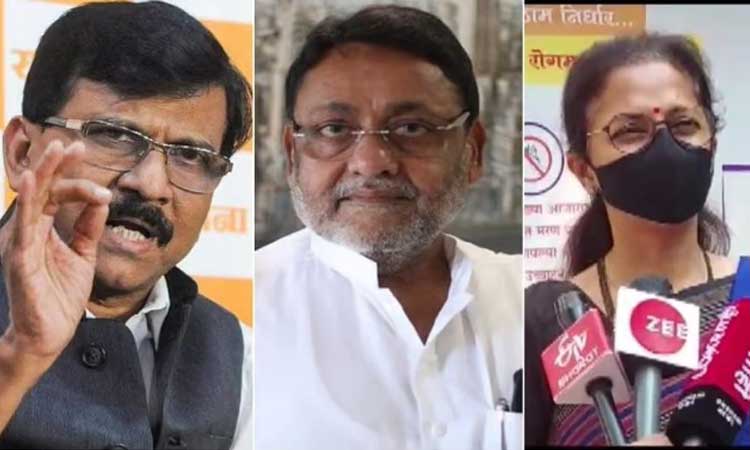 మనీలాండరింగ్ కేసులో ఈడీ విచారణకు నవాబ్ మాలిక్.. కేంద్రంపై శివసేన, ఎస్పీపీ ఫైర్‌