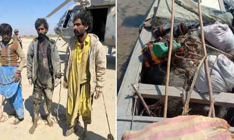 బీఎస్‌ఎఫ్‌ అదుపులో ఆరుగురు పాక్‌ జాతీయులు… 11 బోట్లు సీజ్‌