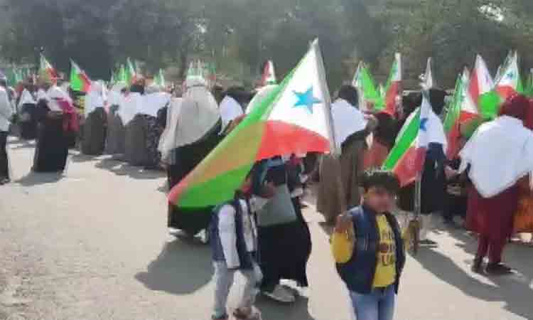 పాపులర్ ఫ్రంట్ ఆఫ్ ఇండియా (పీఎఫ్‌ఐ) ఆధ్వర్యంలో… యూనిటీ మార్చ్‌