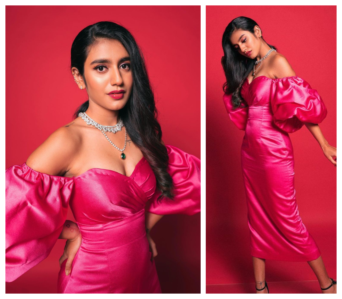 Priya Prakash Varrier | పింక్ కలర్ డ్రెస్‌లో ప్రియా ప్రకాష్ వారియర్ హొయలు..