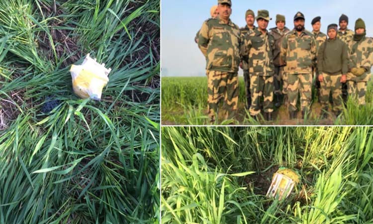 పాక్‌ సరిహద్దులో భారీగా ఆర్‌డీఎక్స్‌ స్వాధీనం