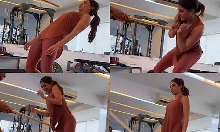 Samantha Nagin Drill | నాగిన్‌ డ్రిల్ టెస్ట్ పాసైన స‌మంత‌..వీడియో వైర‌ల్