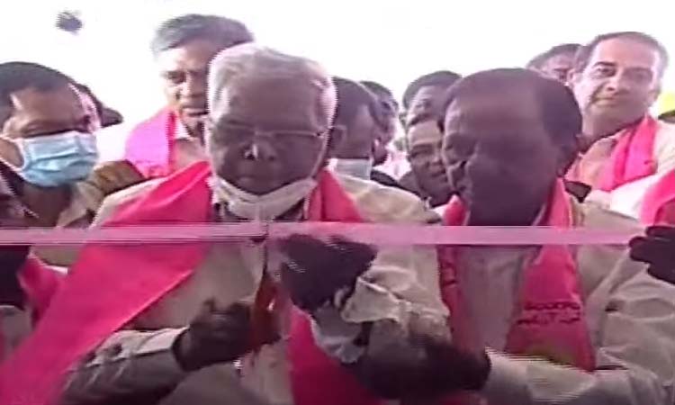 CM KCR | భువనగిరిలో టీఆర్‌ఎస్‌ జిల్లా కార్యాలయాన్ని ప్రారంభించిన కేసీఆర్‌