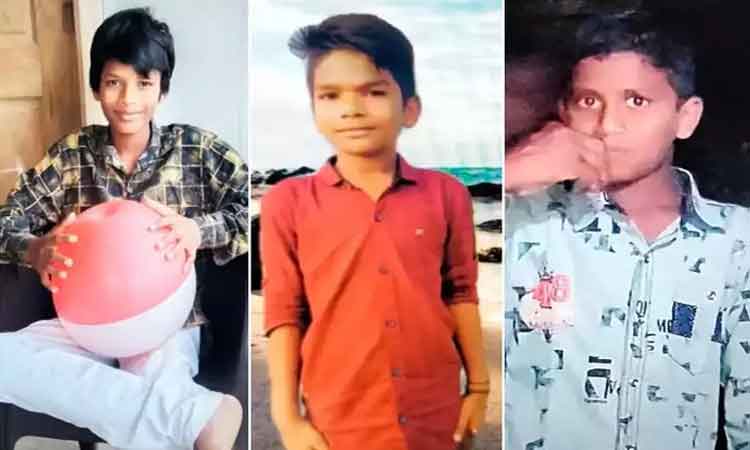 మూసీ వాగులో మునిగి ముగ్గురు మైనర్లు మృతి