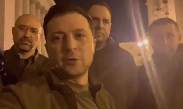 Zelensky Video | స్వాతంత్య్రం కాపాడుకునేందుకు.. ఇక్క‌డే.. జెలెన్‌స్కై