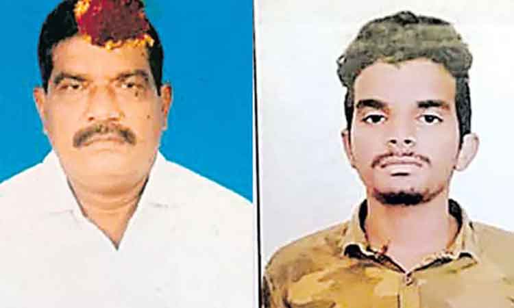 కొడుకు చితికి నిప్పంటిస్తూ.. తట్టుకోలేక తండ్రి మృతి