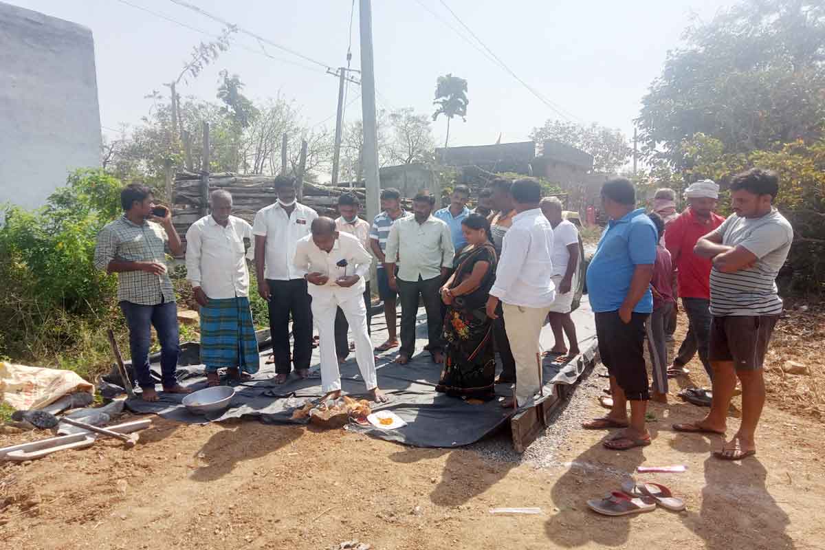 పల్లెల సమగ్రాభివృద్ధే ప్రభుత్వ ధ్యేయం