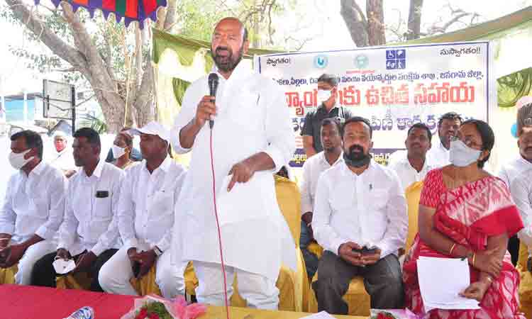 దివ్యాంగుల సంక్షేమమే ధ్యేయం