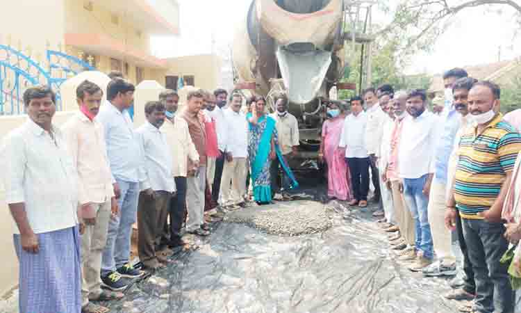 గ్రామాల అభివృద్ధే ప్రభుత్వ ధ్యేయం