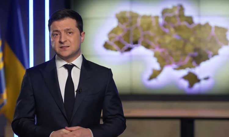 శాంతి చర్చలకు రష్యా విఘాతం: ఉక్రెయిన్‌ అధ్యక్షుడు జెలెన్స్కీ