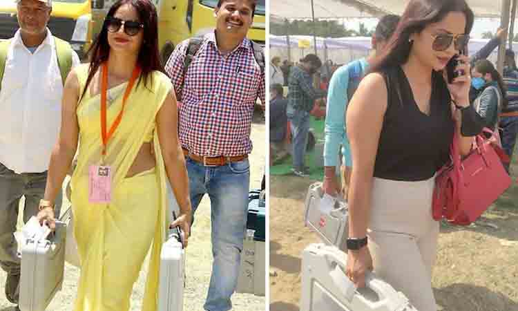 యూపీ పోలింగ్‌ ఆఫీస‌ర్ రీనా ద్వివేదీ గుర్తుందా? షీ ఈజ్ బ్యాక్ : ఫోటోలు వైర‌ల్‌