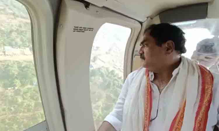 గద్దె మీదకు రానున్న సమ్మక్క తల్లి.. ఏరియల్‌ వ్యూ ద్వారా ఏర్పాట్లను పరిశీలించిన మంత్రి ఎర్రబెల్లి