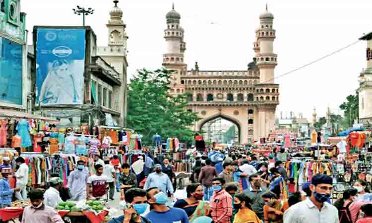 హైదరాబాద్‌ జనసాంద్రత 18,161