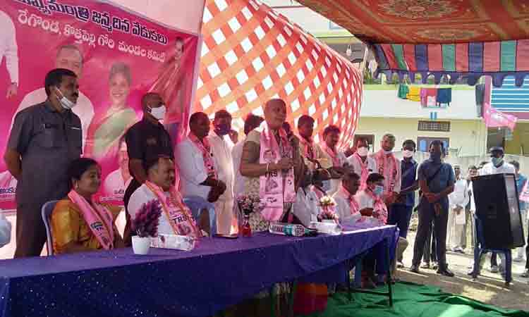 దేశానికి సీఎం కేసీఆర్‌ నాయకత్వం అవసరం : ఎమ్మెల్యే గండ్ర