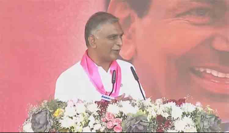 సీఎం కేసీఆర్ ఎక్క‌డ అడుగు పెడితే ఆ ప్రాంతం స‌స్య‌శ్యామ‌లం అవుతోంది: మంత్రి హ‌రీశ్ రావు