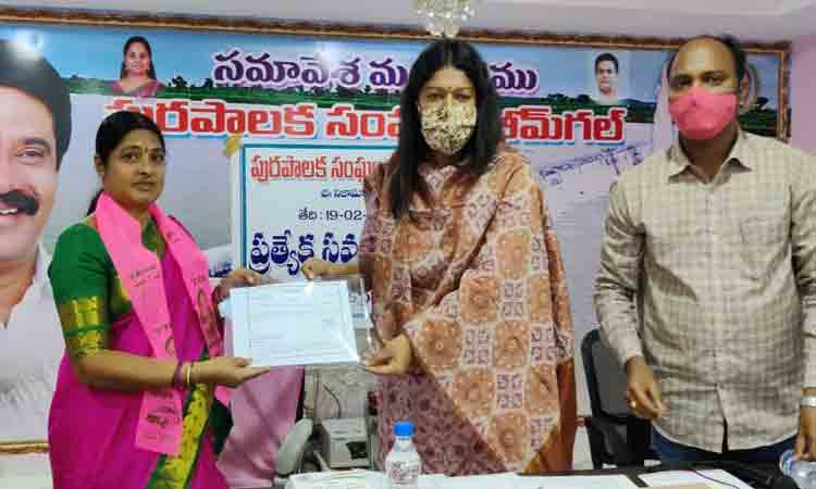 భీమ్‌గల్‌ మున్సిపల్‌ చైర్‌పర్సన్‌గా ప్రేమలత