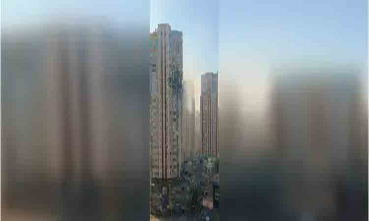 ఉక్రెయిన్‌లో ఆగ‌ని హింస : కీవ్ హైరైజ్‌ రెసిడెన్షియ‌ల్ అపార్ట్‌మెంట్‌పై క్షిప‌ణి దాడి