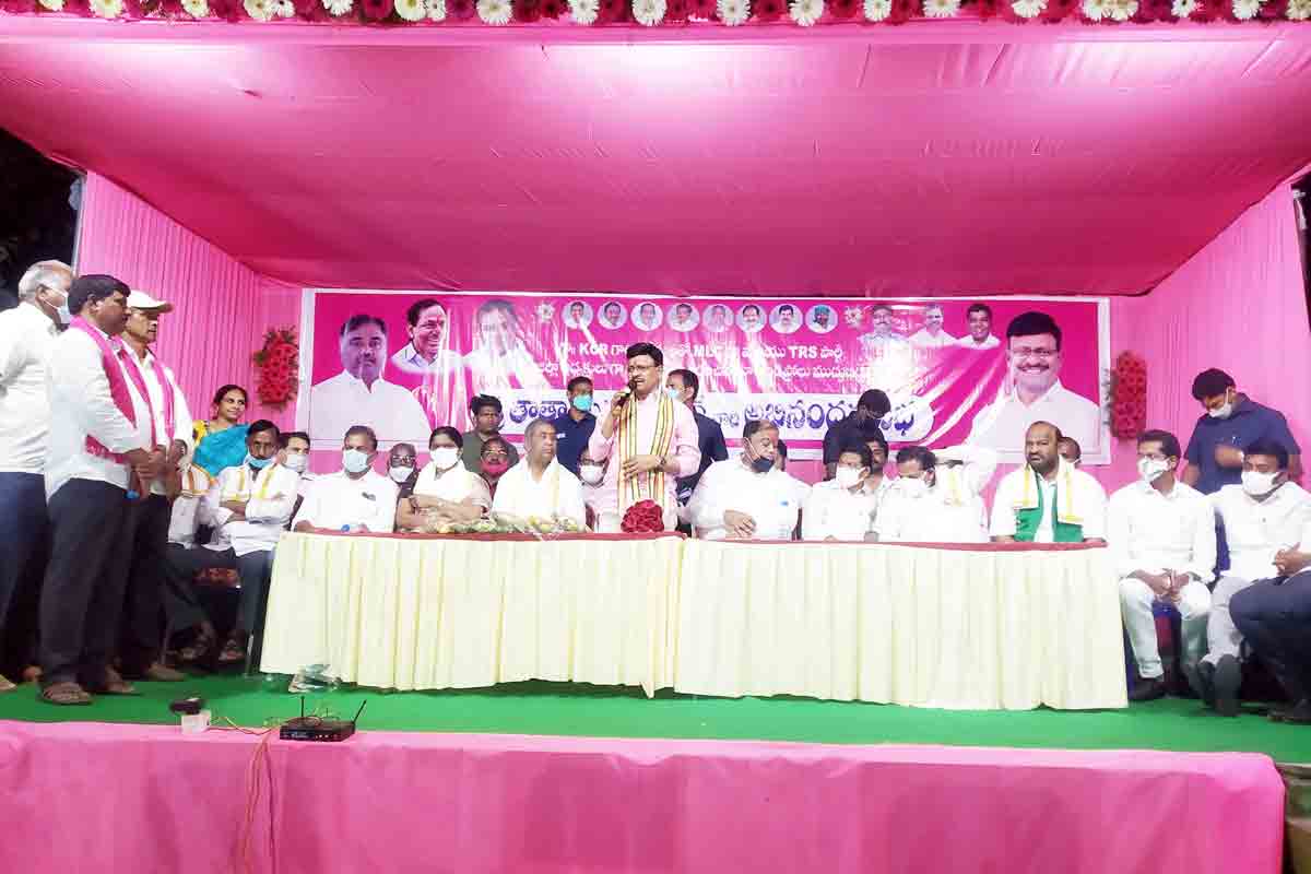 టీఆర్ఎస్ హయాంలోనే అభివృద్ధి