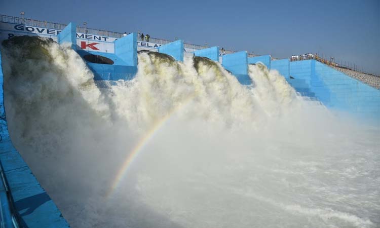 మ‌ల్ల‌న్న సాగ‌ర్ ప్రాజెక్టును జాతికి అంకితం చేసిన సీఎం కేసీఆర్