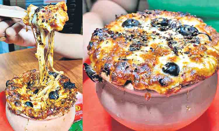 Matka Pizza | కుండ పిజ్జా ఎప్పుడైనా రుచి చూశారా?