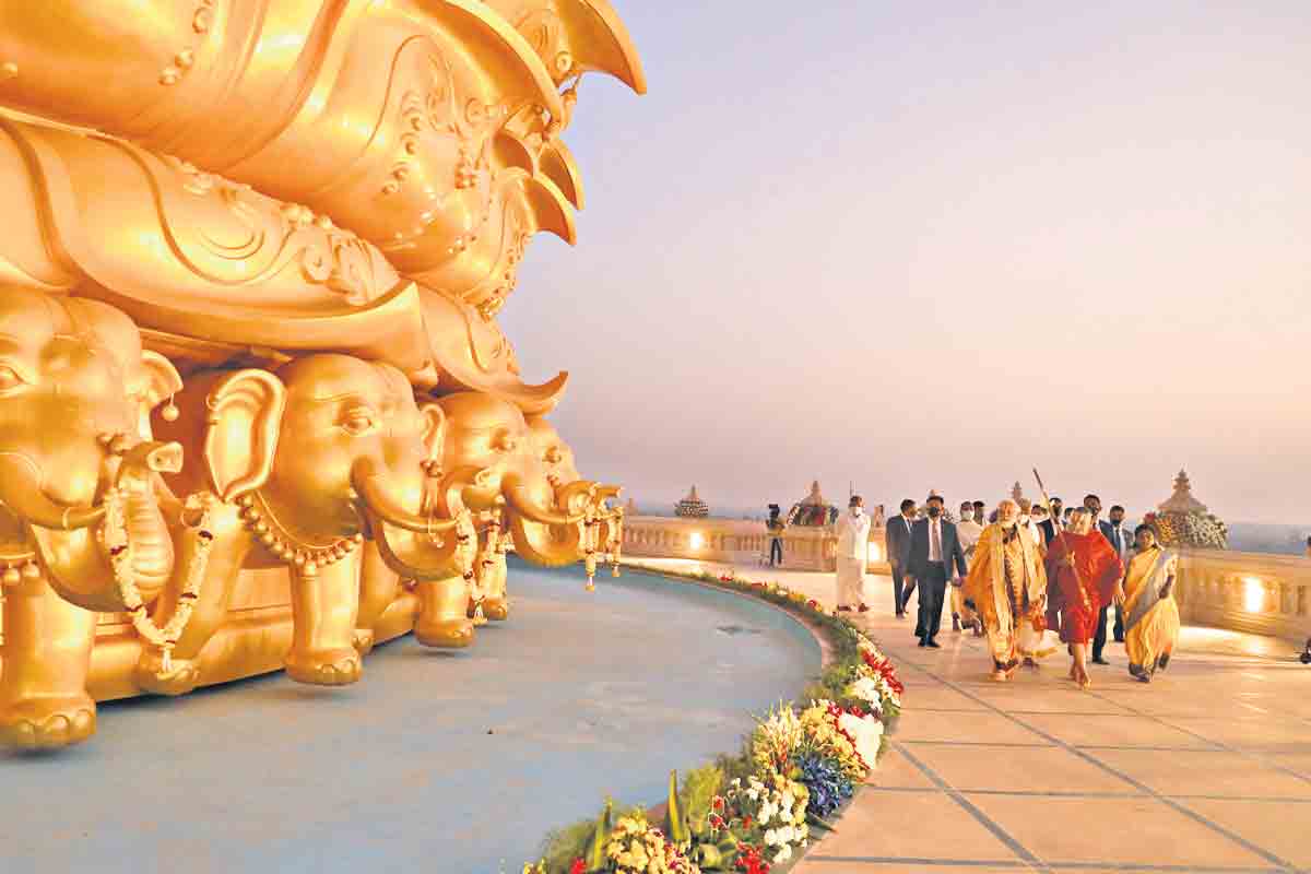 సమతామూర్తి ఆధ్యాత్మిక ఖ్యాతి